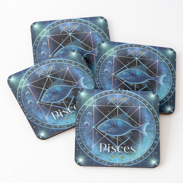 Item preview, Astrología Piscis Zodiaco Arte designed and sold by WartonnoArt.