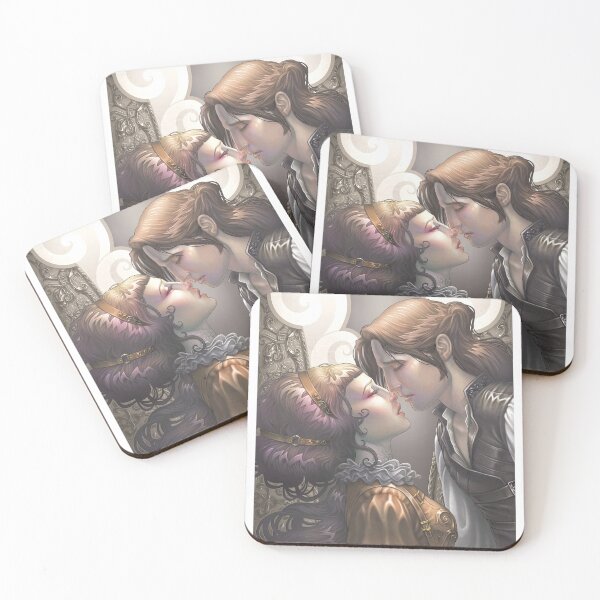 Item preview, Athan and Minerva - Steampunk love designed and sold by medusadollmaker.