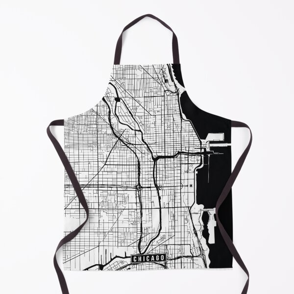 Item preview, Chicago, Illinois Street Map designed and sold by InkistPrints.