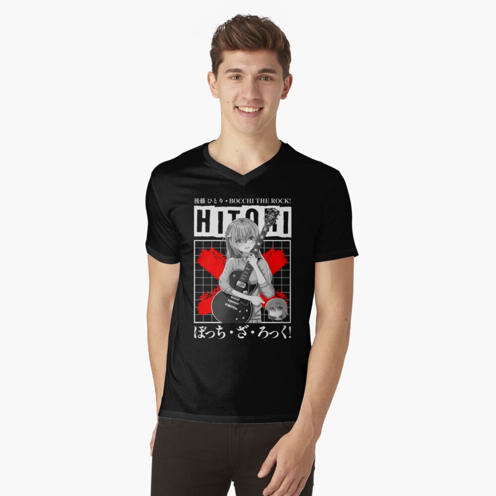 Aperçu de l'œuvre T-shirt col V créée et vendue par Neelam789.