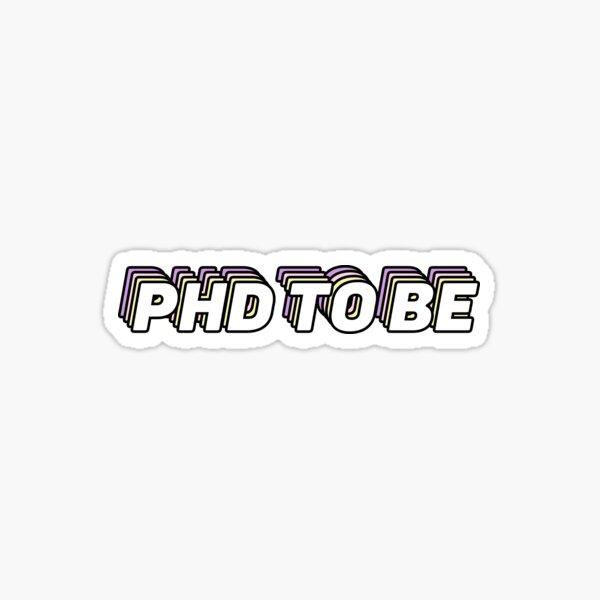 Item preview, phd to be (peach) designed and sold by deargradstudent.