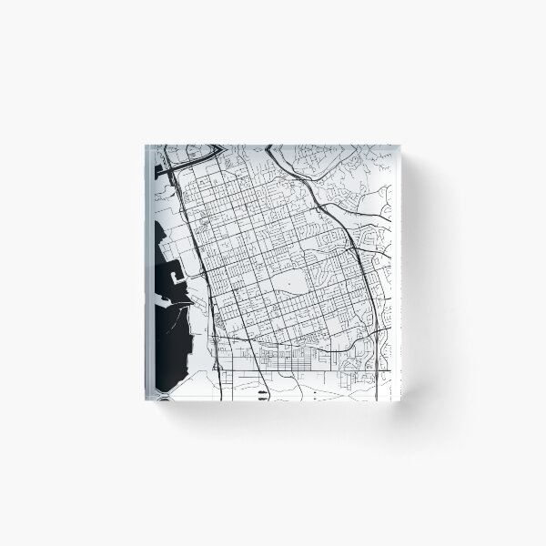 Item preview, Chula Vista, California Street Map designed and sold by InkistPrints.