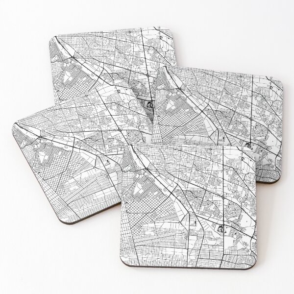 Item preview, Ciudad Juarez, Mexico Street Map designed and sold by InkistPrints.