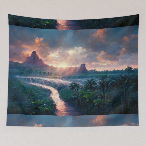 Item preview, Tropical River designed and sold by ParadiseSlice.
