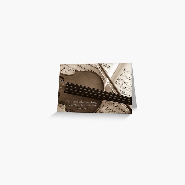 Praise Him Greeting Card