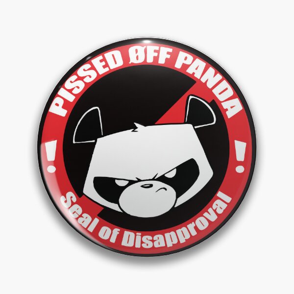 Item preview, Pissed OFF Panda Seal of Disapproval designed and sold by Frank Powers.
