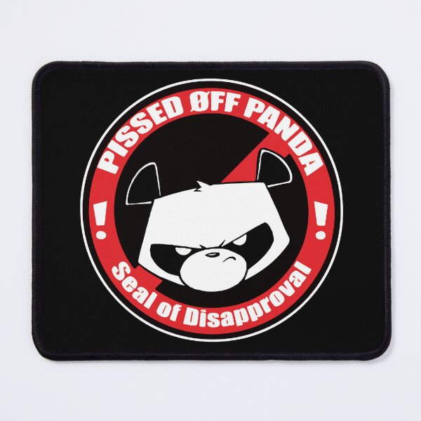 Item preview, Pissed OFF Panda Seal of Disapproval designed and sold by Frank Powers.