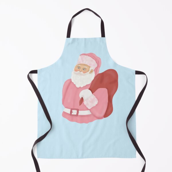 Item preview, Retro Vintage Pink Santa Claus christmas present sack designed and sold by Becky-Marie.