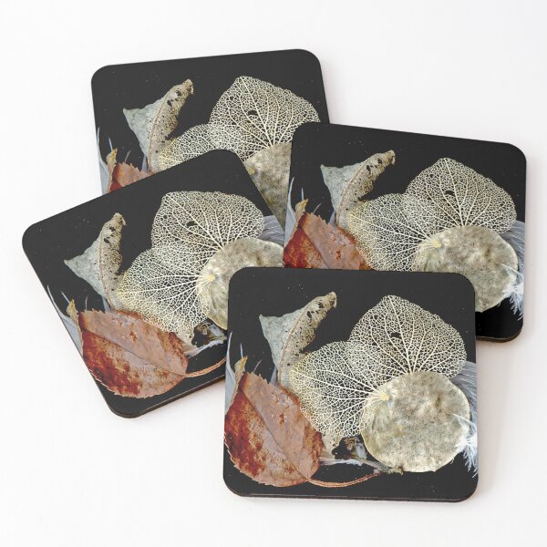 Item preview, leaves on winter lawn designed and sold by Margaret Hockney.