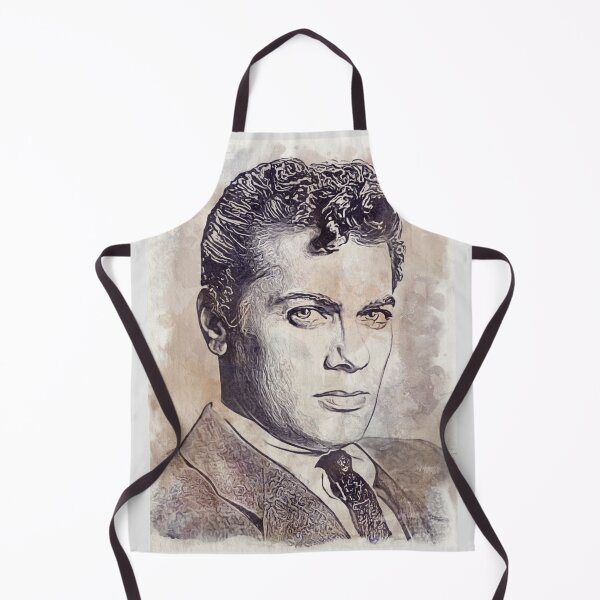 Item preview, Tony Curtis Art - vintage watercolor - D43 designed and sold by DecoVintage.