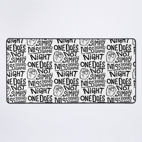Item preview, One Does Not Simply Miss Board Game Night (light) designed and sold by RoleplayRealm.