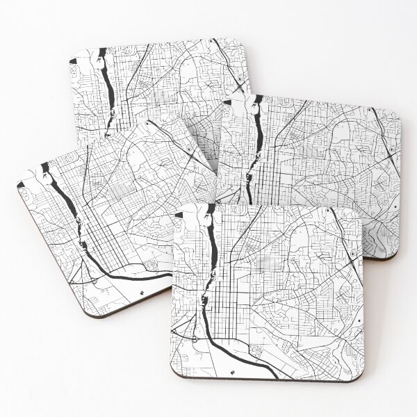 Item preview, Columbus, Georgia Street Map designed and sold by InkistPrints.
