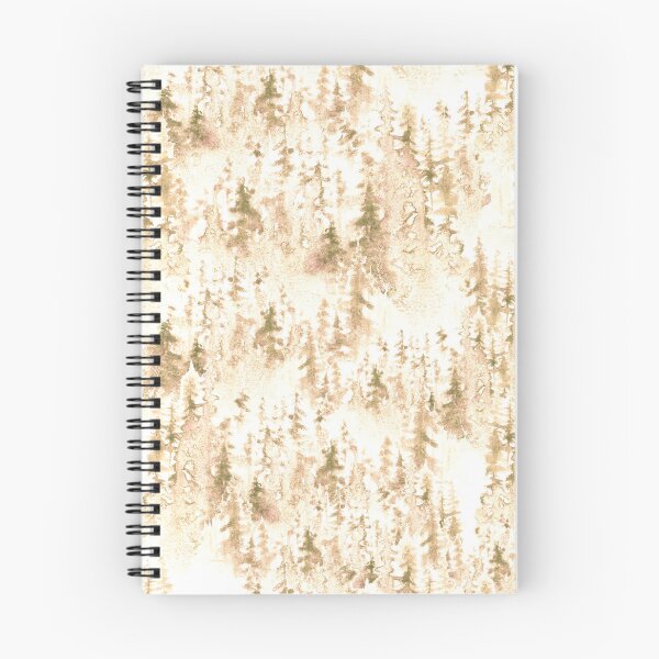 Item preview, Watercolor winter trees on cream and white designed and sold by victorsboutique.