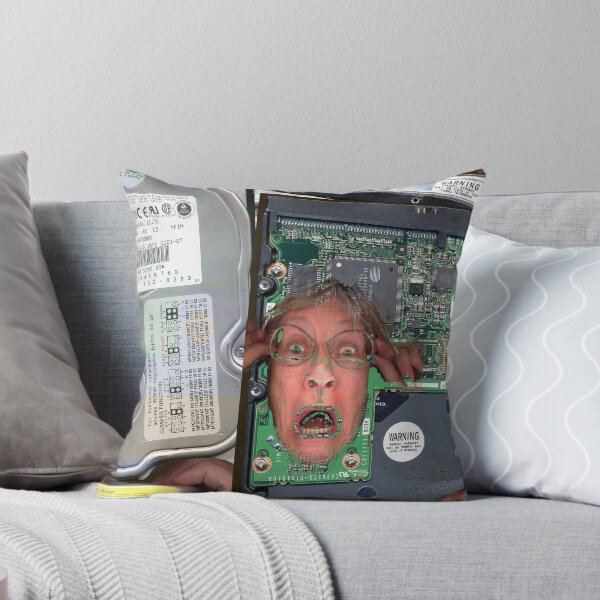 Item preview, crashed hard drive designed and sold by Margaret Hockney.
