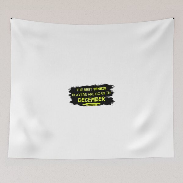Item preview, The Best Tennis Players Are Born In December! designed and sold by TieBreak-Tennis.