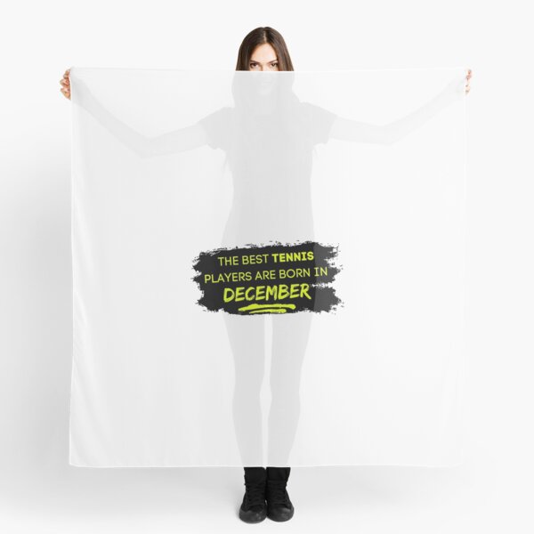 Item preview, The Best Tennis Players Are Born In December! designed and sold by TieBreak-Tennis.