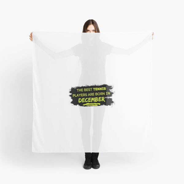 Item preview, The Best Tennis Players Are Born In December! designed and sold by TieBreak-Tennis.