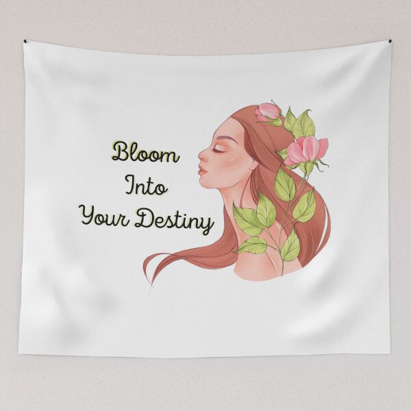 Item preview, Bloom in your destiny designed and sold by Mysticfirelight76 .