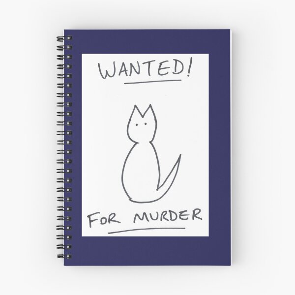 Item preview, murder cat designed and sold by 42ndart.