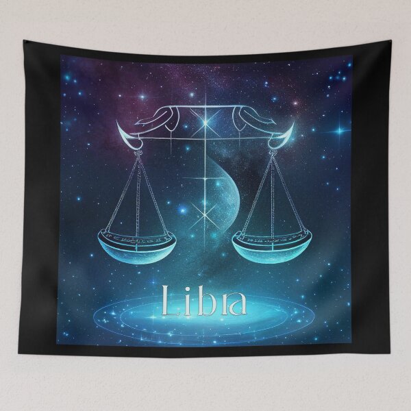 Item preview, Astrology Libra Zodiac Art designed and sold by WartonnoArt.