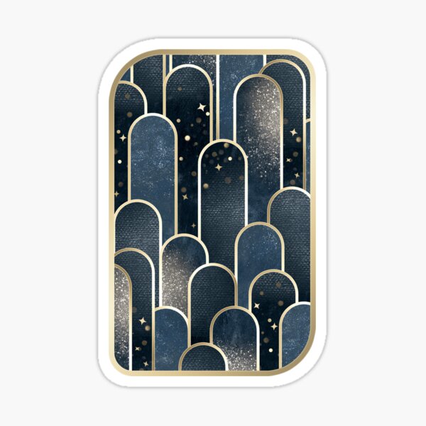 Item preview, Art Deco Arches Abstract designed and sold by Perrin Le Feuvre.