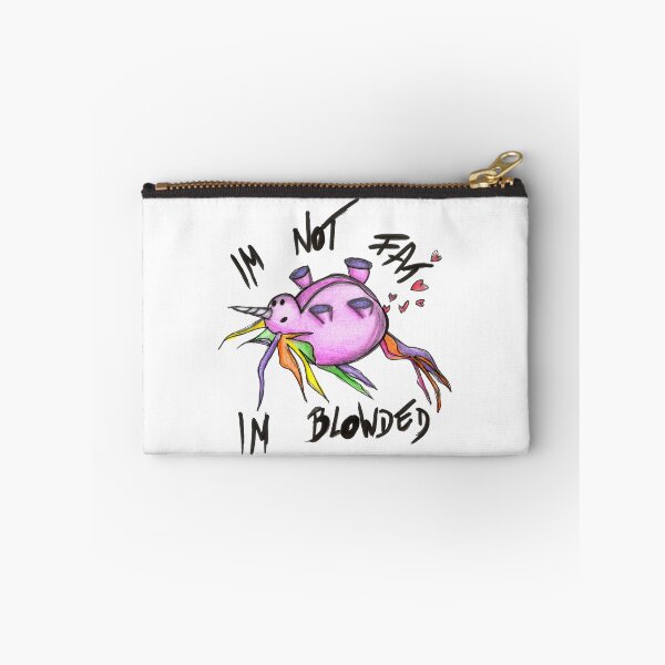 Item preview, Fat Unicorn Im Not Fat Im Blowded Art  designed and sold by HighArtDesigns.