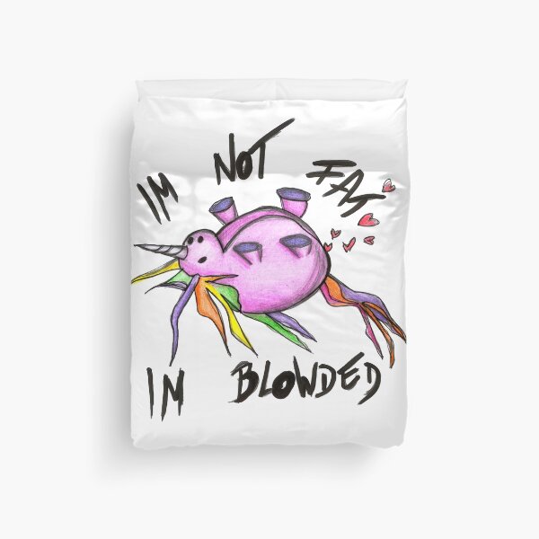 Item preview, Fat Unicorn Im Not Fat Im Blowded Art designed and sold by HighArtDesigns.