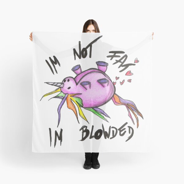Item preview, Fat Unicorn Im Not Fat Im Blowded Art designed and sold by HighArtDesigns.