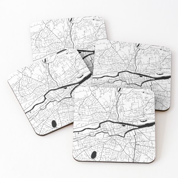 Item preview, Cork, Ireland Street Map designed and sold by InkistPrints.