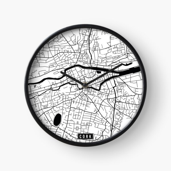 Item preview, Cork, Ireland Street Map designed and sold by InkistPrints.