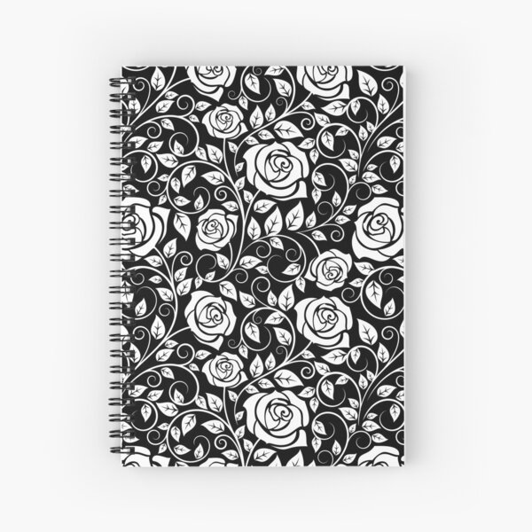 Item preview, White Rose Pattern designed and sold by LowBrowContent.