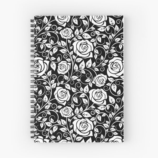Item preview, White Rose Pattern designed and sold by LowBrowContent.