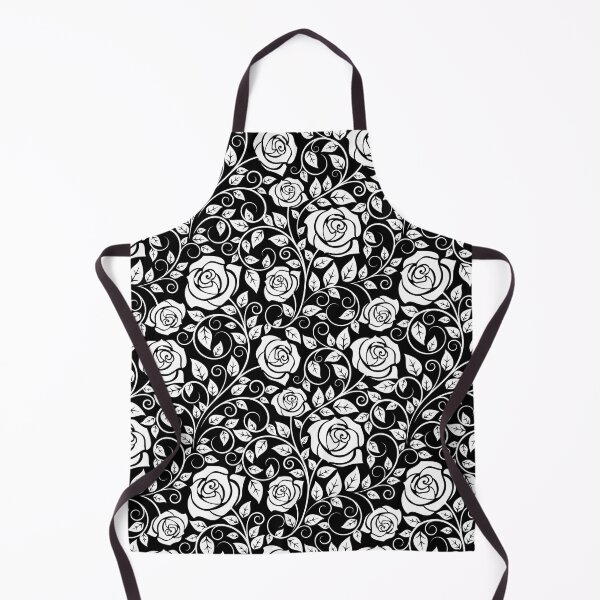 Item preview, White Rose Pattern designed and sold by LowBrowContent.