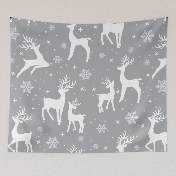 Item preview, beige snowflakes christmas pattern designed and sold by Ali K. Alobaidi.
