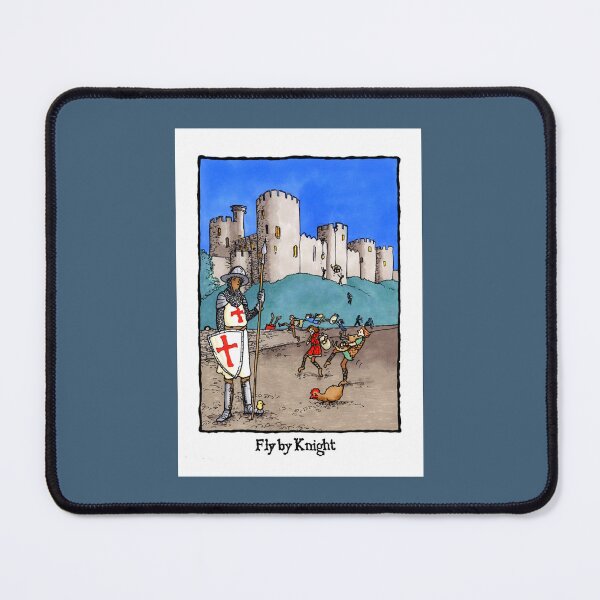 Item preview, Fly by Knight - Medieval humour designed and sold by MNoblestudio.