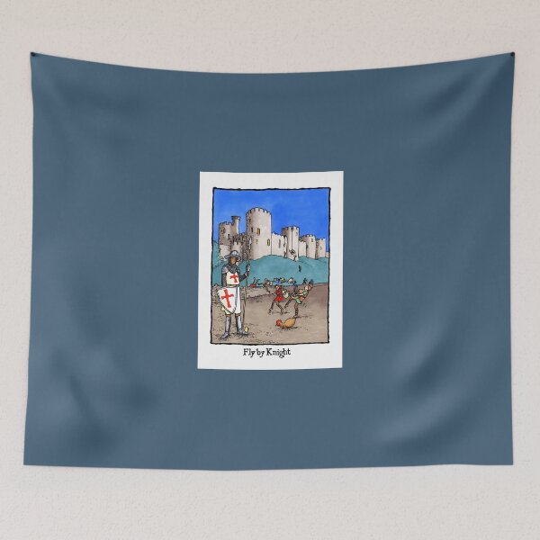 Item preview, Fly by Knight - Humor medieval designed and sold by MNoblestudio.