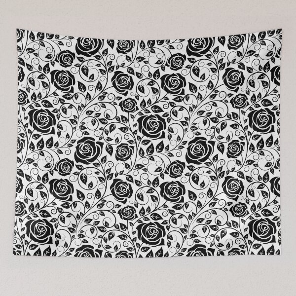 Aperçu de l'œuvre Motif Rose noire créée et vendue par LowBrowContent.