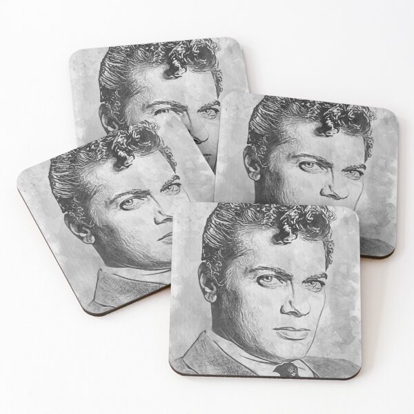 Item preview, Tony Curtis Art - watercolor bw - D44 designed and sold by DecoVintage.