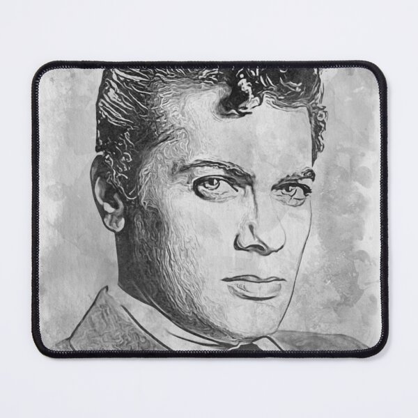Item preview, Tony Curtis Art - watercolor bw - D44 designed and sold by DecoVintage.