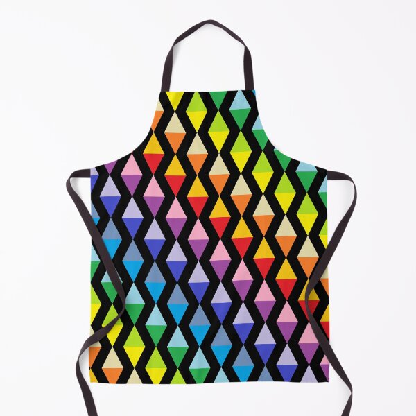 Item preview, Broader Spectrum Rainbow Triangles Black designed and sold by lornakay.