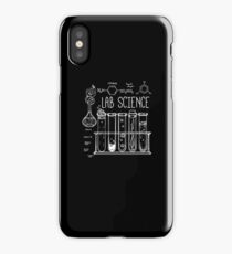 Lab Science Shirt with Science Lab Set iPhone Case