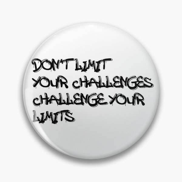 Item preview, Best Triathlon Quotes For Athletes Don't Limit Your Challenges Challenge Your Limits Always designed and sold by Sonatablue.