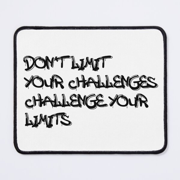 Item preview, Best Triathlon Quotes For Athletes Don't Limit Your Challenges Challenge Your Limits Always designed and sold by Sonatablue.