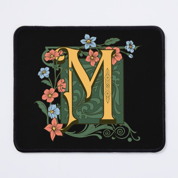 Item preview, Art Nouveau Letter M, Ornamental Letter M, Art Deco designed and sold by NatureFood.