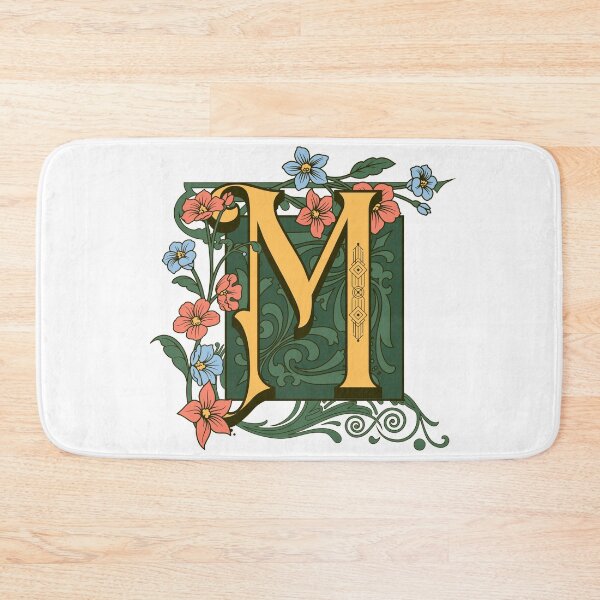 Item preview, Art Nouveau Letter M, Ornamental Letter M, Art Deco designed and sold by NatureFood.