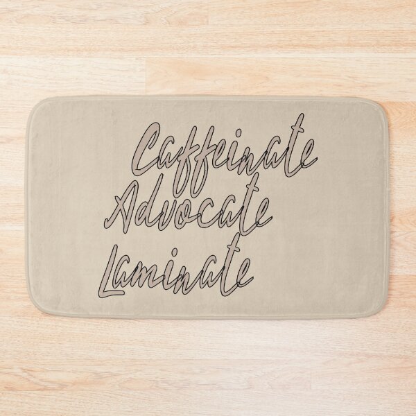 Item preview, caffeinate advocate laminate designed and sold by hanaa01.