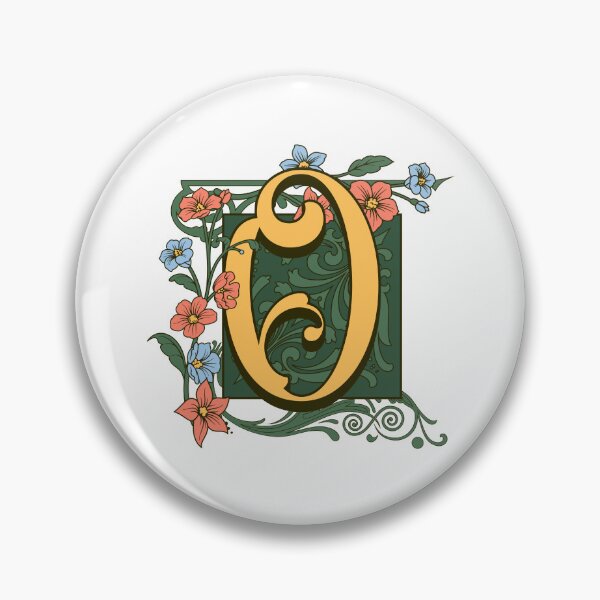 Item preview, Art Nouveau Letter O, Ornamental Letter O, Art Deco designed and sold by NatureFood.