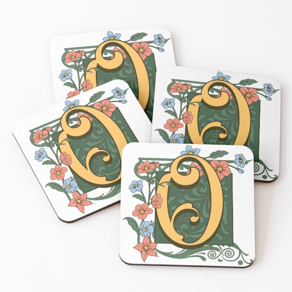 Item preview, Art Nouveau Letter O, Ornamental Letter O, Art Deco designed and sold by NatureFood.