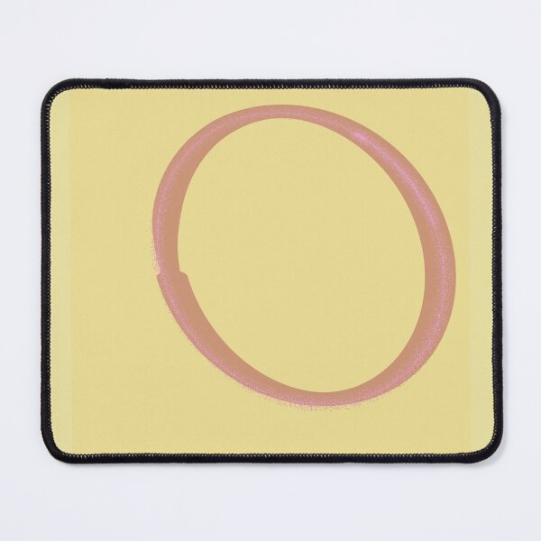 Item preview, A Red Circle on Yellow Background Vibe - Neurodivergent designed and sold by jolabrese.