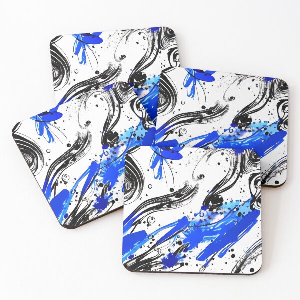 Item preview, Black & Blue Splashed Camouflage  designed and sold by dida80.